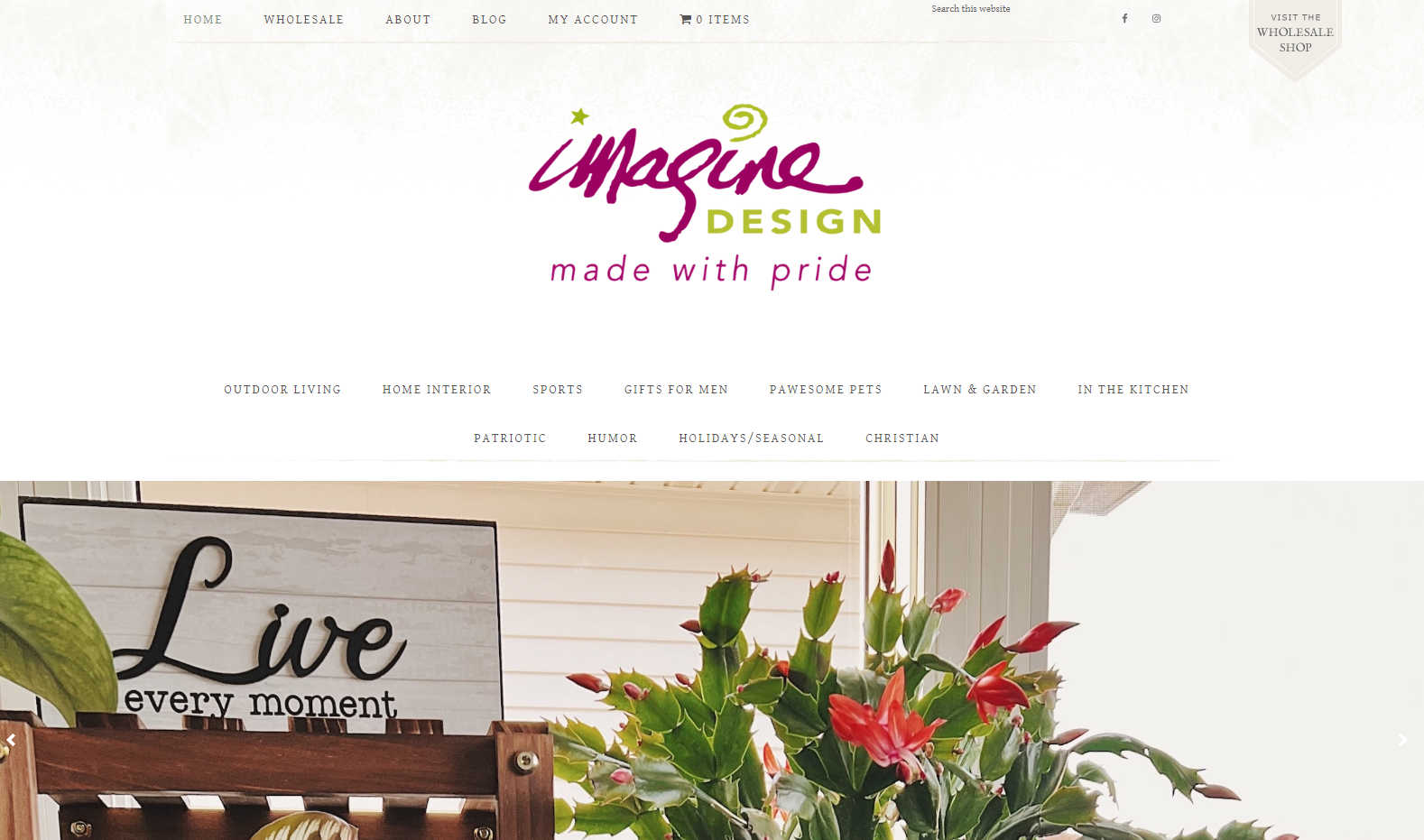 imagine design website